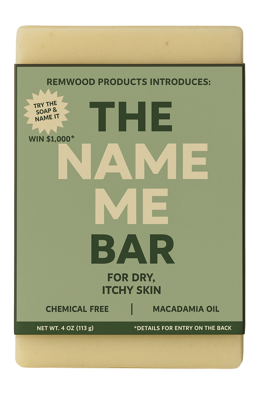 Grandma’s Name Me Bar product photo